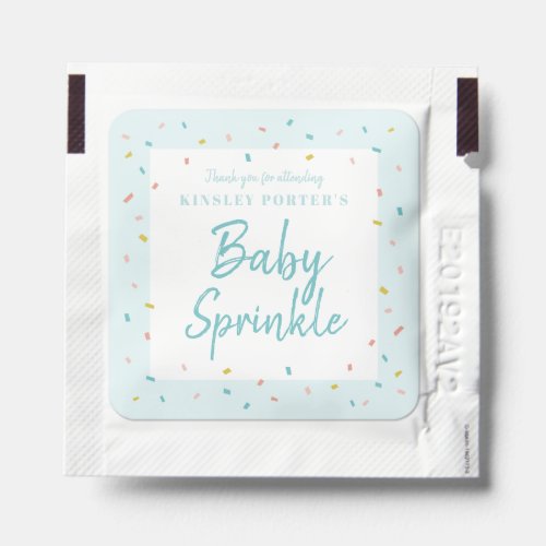 Baby Sprinkle baby shower favor Hand Sanitizer Packet