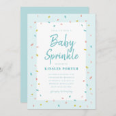 Baby Sprinkle Baby Shower Invitations (Front/Back)