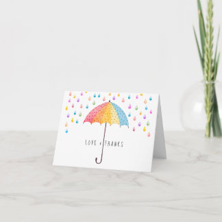 Baby Sprinkle | Baby Shower Thank You Card