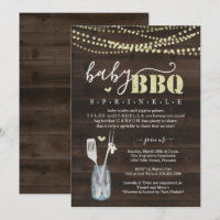 Baby Sprinkle BBQ - Couple's Baby Q Barbeque