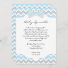 Baby Sprinkle Blue Bow tie baby shower invites