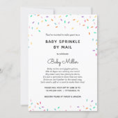 Baby Sprinkle by Mail Invitation (Front)