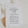 Baby Sprinkle by Mail Invitation