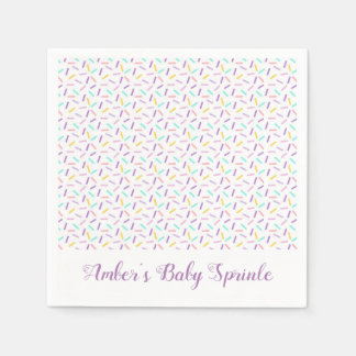 Baby Sprinkle Custom Party Napkins