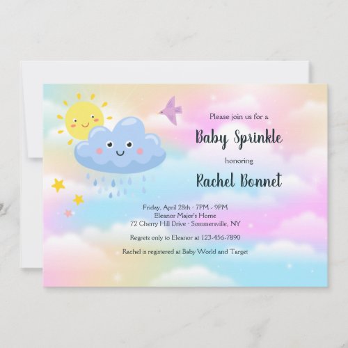 Baby Sprinkle Invitation