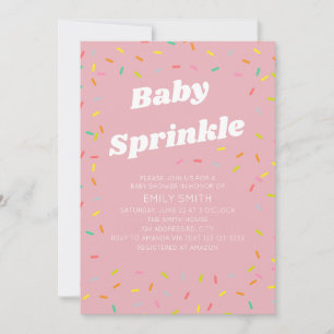 Baby Sprinkle  Invitation