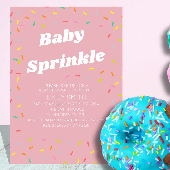 Baby Sprinkle  Invitation (Creator Uploaded)