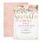 Baby Sprinkle Invitation Card Floral