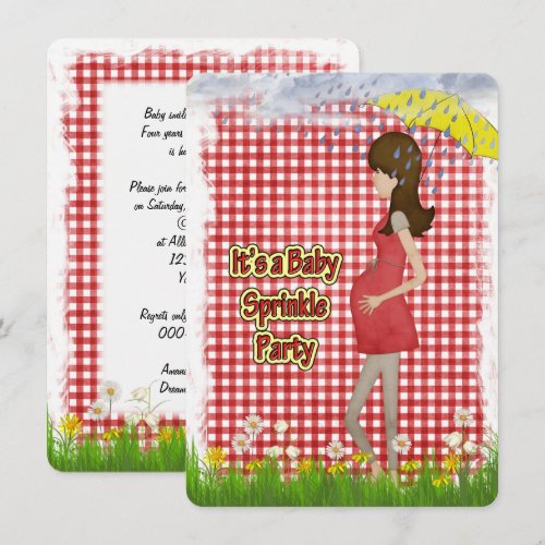 Baby Sprinkle  Party Invitations