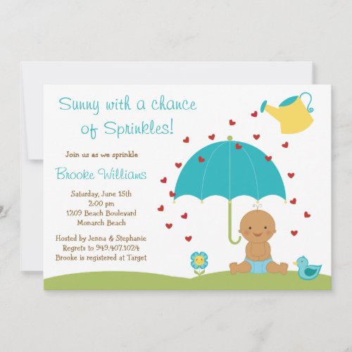 Baby Sprinkle Shower Invitation