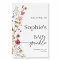 Baby Sprinkle Welcome Sign Floral