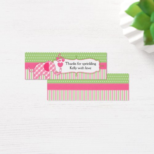 Baby Sprinkles Baby Shower Thank You Tags Business Cards