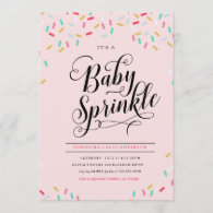 BABY SPRINKLES CONFETTI INVITATION