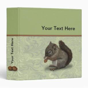 Baby Squirrel Binder