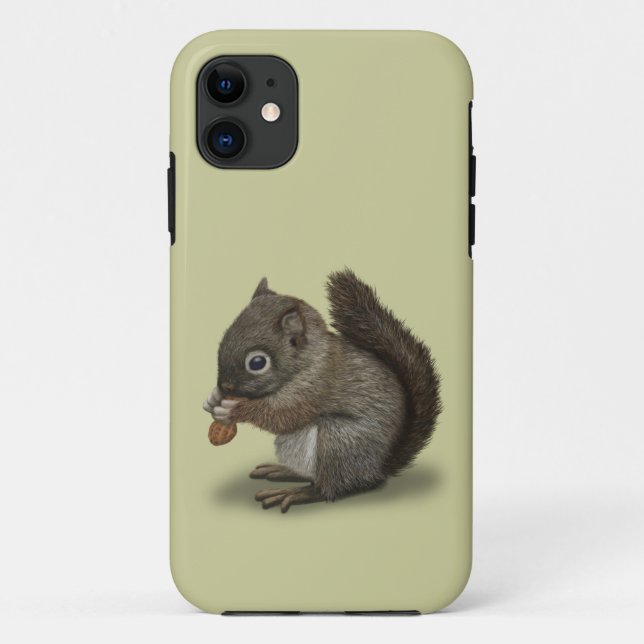 Baby Squirrel Case-Mate iPhone Case (Back)