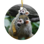Baby Squirrel Monkey  Ornament