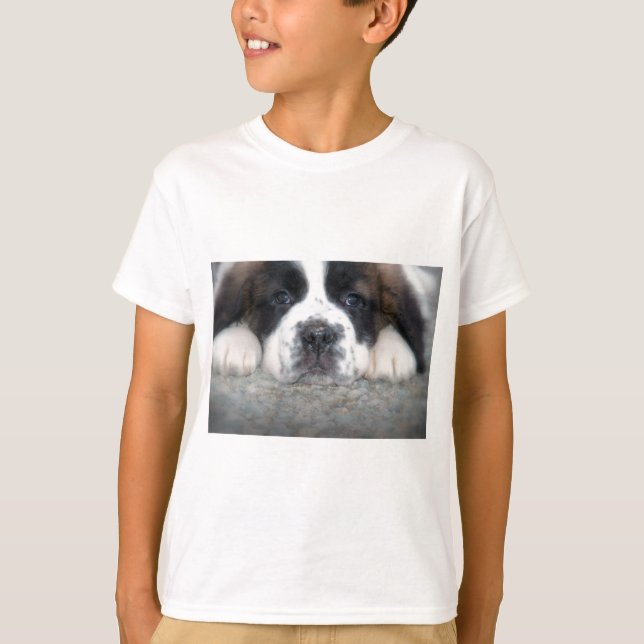 Baby St Bernard T-Shirt (Front)