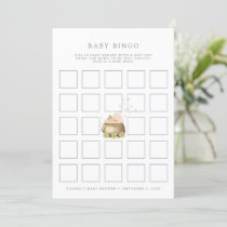 baby st patrick baby shower bingo game card