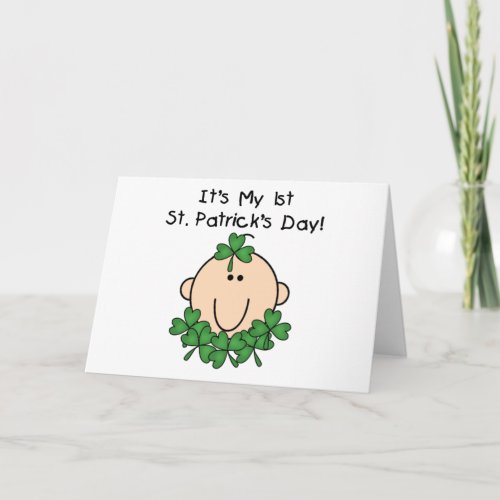 Baby St Patricks Day Card