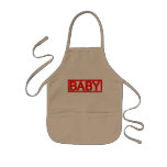 Baby Stamp Kids' Apron