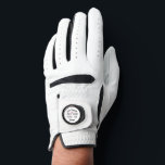 Baby Stats Birth Announcement Custom Keepsake Golf Glove<br><div class="desc">Celebrate a new arrival with this personalized birth announcement golf ball, featuring your baby’s name, birth date, time, weight, and length in an elegant minimalist layout with a soft bow accent. This unique keepsake is perfect for golf-loving parents, dads, grandparents, and baby announcement gifts. Whether displayed as a memento or...</div>