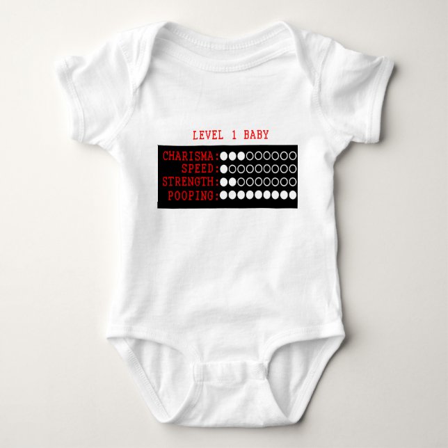 Baby Stats Bodysuit (Front)