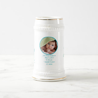 Baby Stein with Baby Photo Important Birth Stats