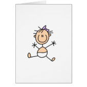 Baby Stick Figure Card (Front)