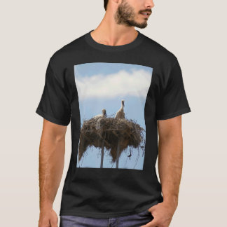 Baby Storks Photograph T-Shirt