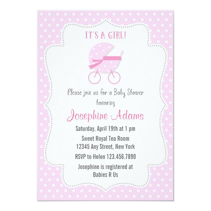 Baby Stroller Invitations 4