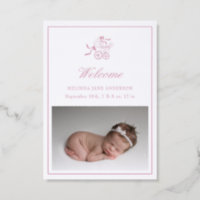 Baby Stroller Elegant Photo Baby Announcement