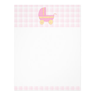 Baby Girl Letterhead | Zazzle