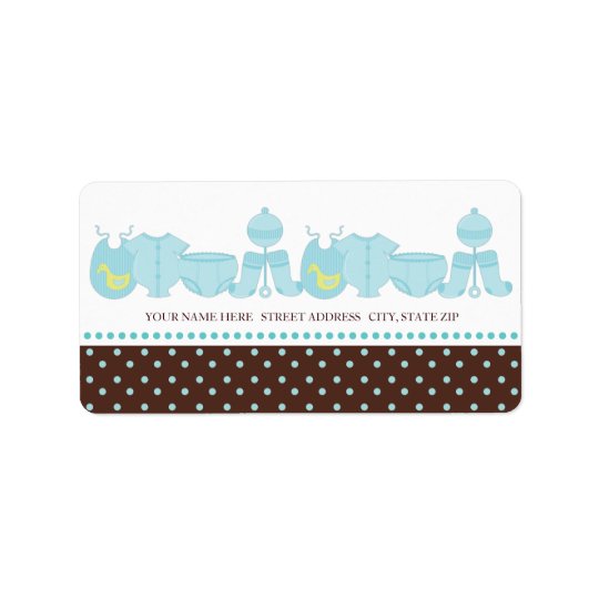 Baby Stuff Address Labels