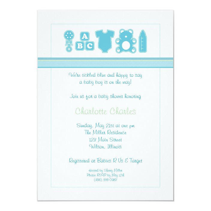 stuff for baby shower