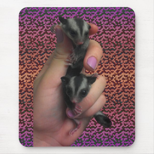 Baby Sugar Glider Mousepad (Front)