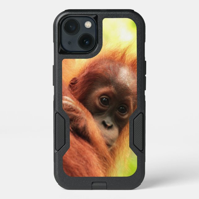 Baby Sumatran Orangutan Otterbox iPhone Case (Back)