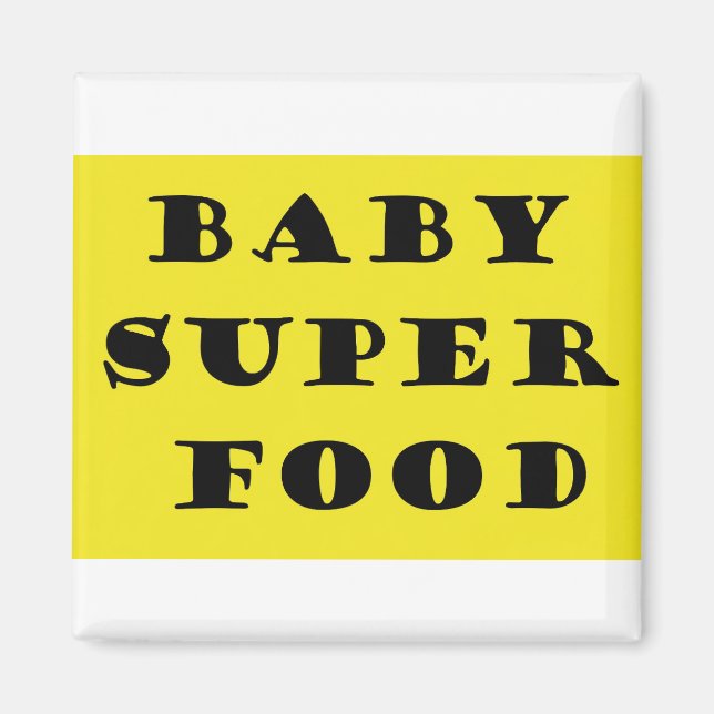 Baby Super Food Magnet (Front)