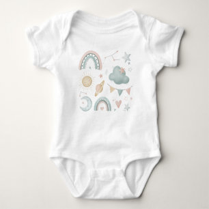 baby sweet gently cosmic night set baby bodysuit