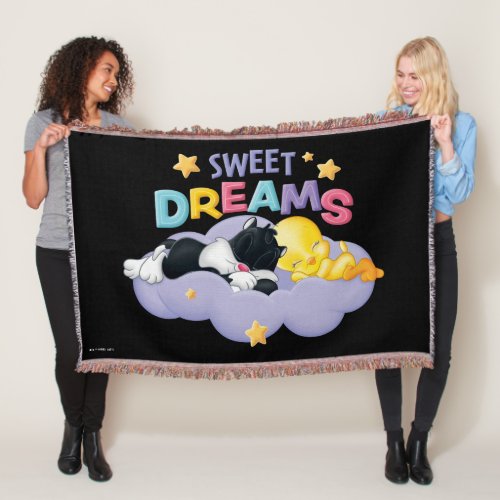 Baby SYLVESTER and TWEETY  Sweet Dreams Throw Blanket