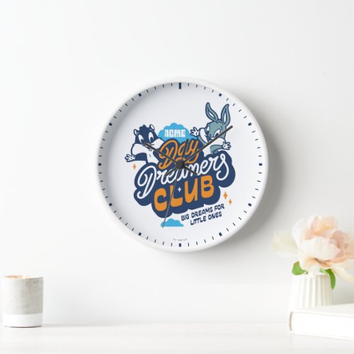 Baby SYLVESTER  BUGS BUNNY Day Dreamers Club Clock