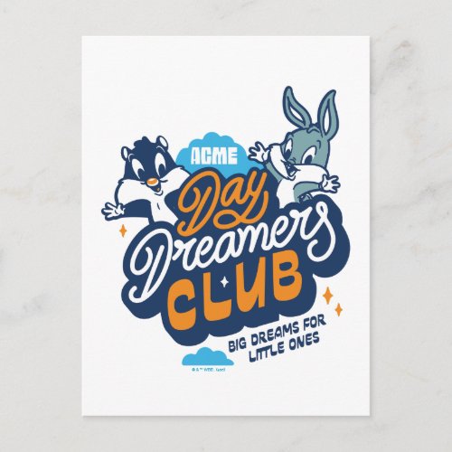 Baby SYLVESTER  BUGS BUNNY Day Dreamers Club Postcard