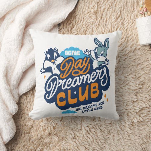 Baby SYLVESTER  BUGS BUNNY Day Dreamers Club Throw Pillow