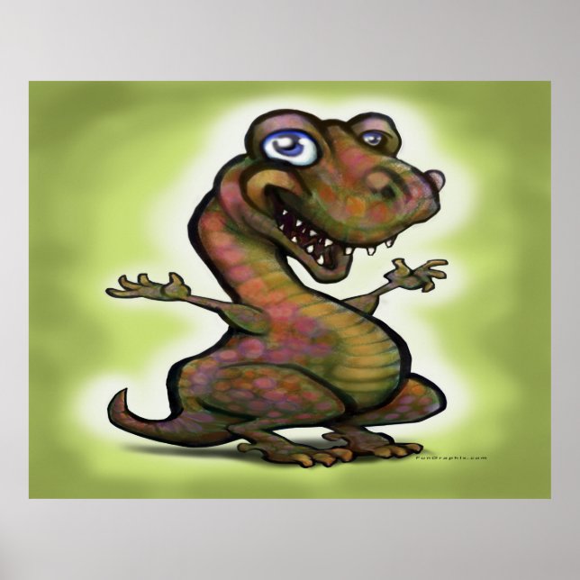 Baby T-Rex Poster (Front)