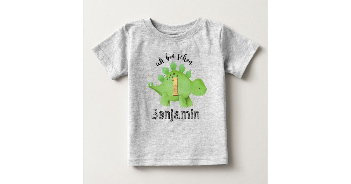 BabyTShirt 1. Geburtstag Ich bin schon 1 Jahr Baby TShirt Zazzle