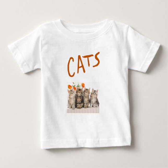 Baby T-Shirt Cat (Front)