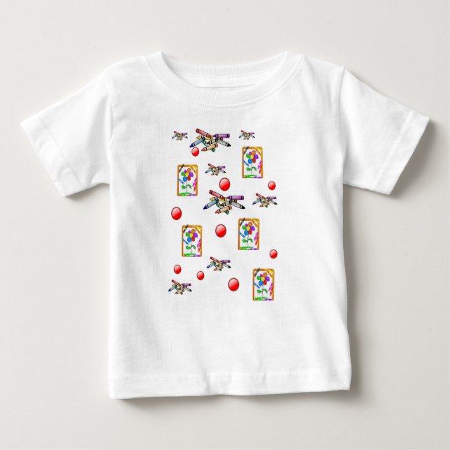 Baby T-Shirt Crayon (Front)