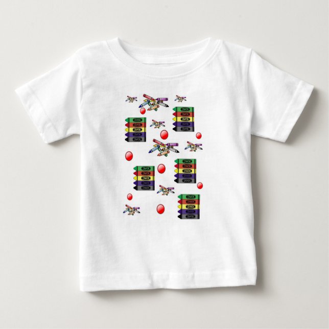 Baby T-Shirt Crayon (Front)