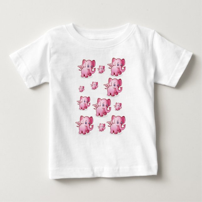 Baby T-Shirt Elephant (Front)