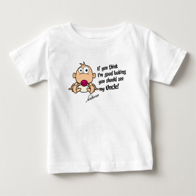 Baby t-shirt from uncle (Front)