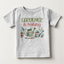 Baby T-Shirt - Gardener in training